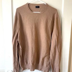 J. Crew Men’s Tan Crewneck Sweater (L)